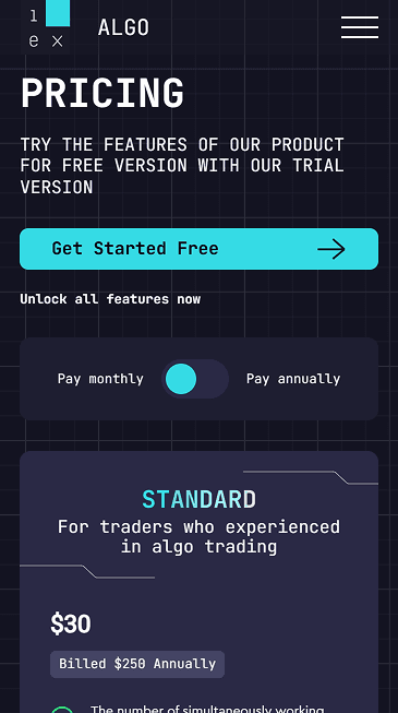 Демонстрация сайта на мобильных устройствах